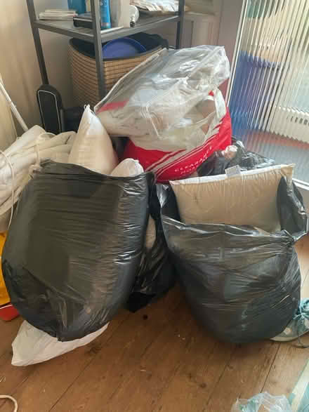 Photo of free Big bags of beddings and pillows (Chiswick W4) #1