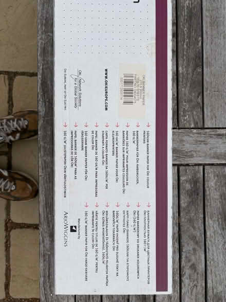 Photo of free Banner/Landscape printing paper (Marsworth, HP23) #2