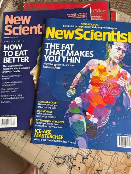 Photo of free New Scientist Magazines (Thatcham RG19) #1