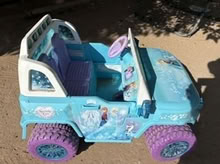 Photo of free "Frozen" Theme Operated Vehicle (off Unser Blvd in Rio Rancho) #2