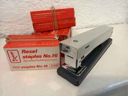 Photo of free Stapler & staples (Welling DA16) #1