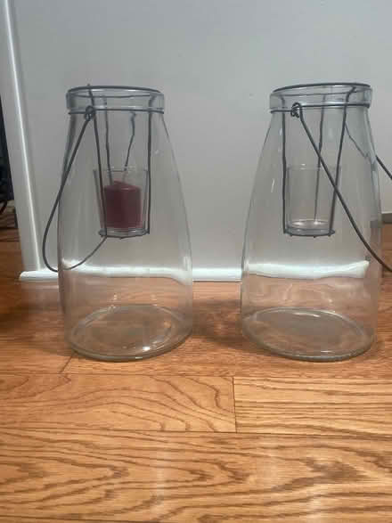 Photo of free Glass Candle Holders (Centennial neighborhood) #1
