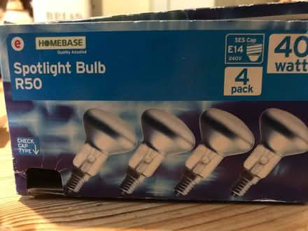 Photo of free Spotlight bulbs (FelixstoweWoodbridgeFreegle CGA IP12) #1