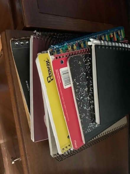 Photo of free Blank paper writing notebooks (Oakland Piedmont Ave) #1