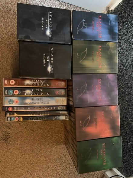 Photo of free DVD and Blu ray box sets (Carterton OX18) #2