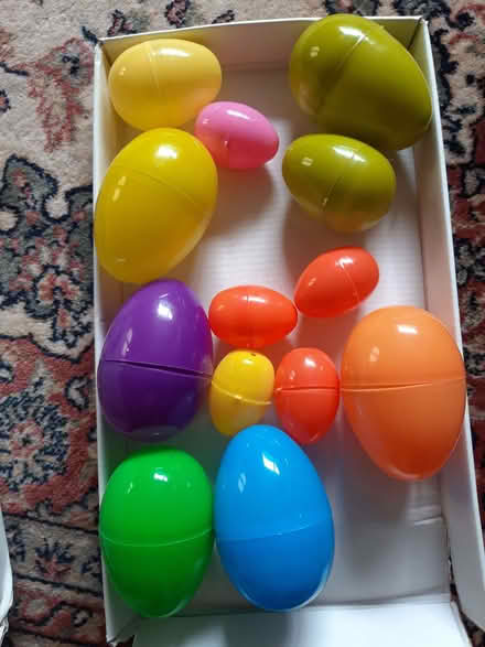 Photo of free Easter eggs hollow plastic (Malvern WR14) #1