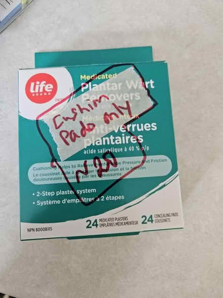 Photo of free Wart cushion pads - only pads (Baseline and Clyde) #1