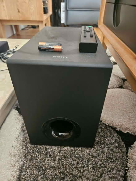 Photo of free SONY soundbar and bass speaker (Higham North area NN10) #2