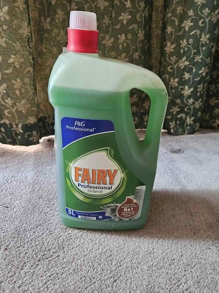 Photo of free 5l bottle fairy liquid (Riddlesdown CR8) #1