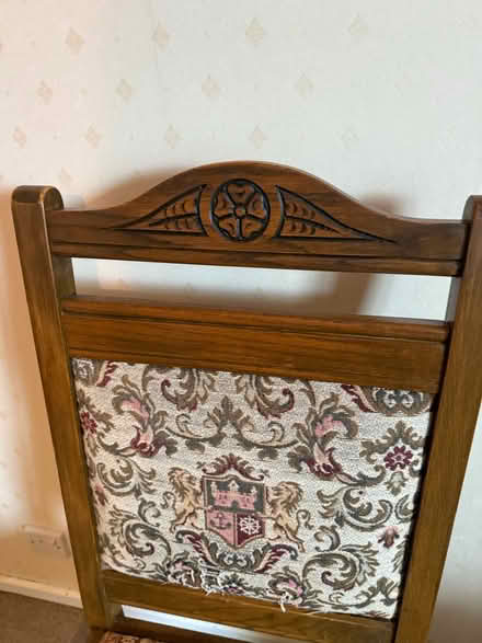 Photo of free 4 Solid Oak Old Charm Chairs (Priors marston Cv477rr) #2