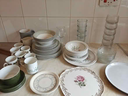 Photo of free Plates, bowls, cups, glasses, saucers, knives, forks, spoons (Friern Village N11) #1