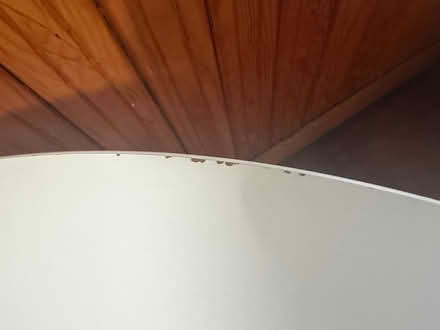 Photo of free White Circle Table (Mission Hill) #4