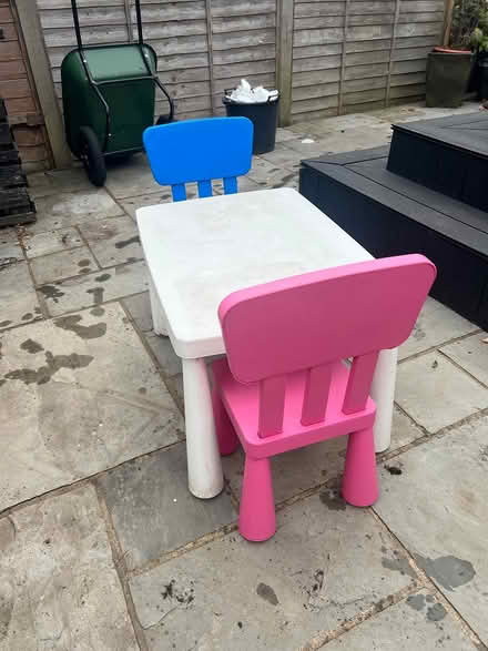 Photo of free Child’s table and chairs (St Albans AL3) #3