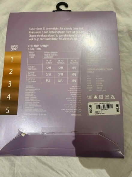 Photo of free New sheer tights (HA6 2A) #2