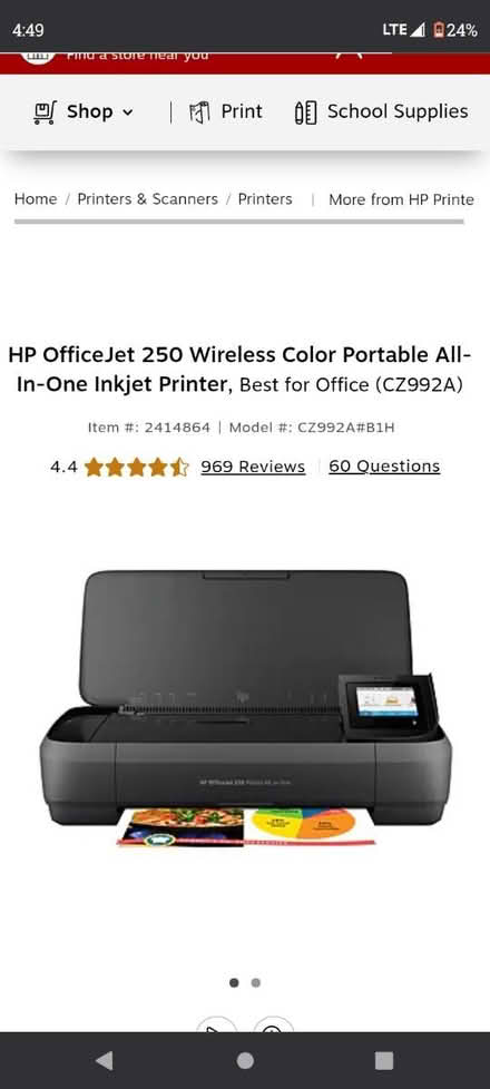 Photo of Printer w scanner (Jamaica NY) #1