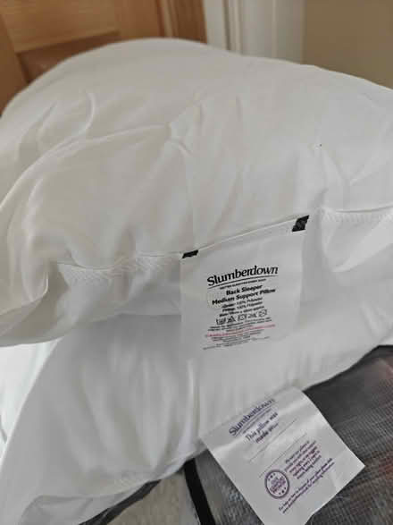 Photo of free Two pillows and duvet 10.5tog (HA6 2A) #1