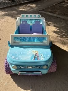 Photo of free "Frozen" Theme Operated Vehicle (off Unser Blvd in Rio Rancho) #1
