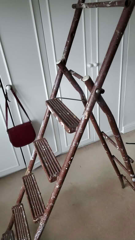 Photo of free Metal stepladder (Emlyn Gardens W4) #1