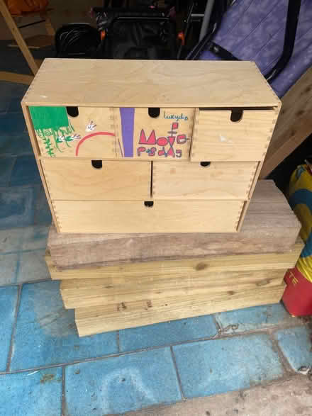 Photo of free Little wooden ikea draws (Bayston Hill SY3) #1