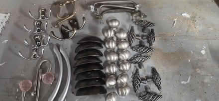 Photo of free Collection of cupboard handles etc (Kirkby L32) #1