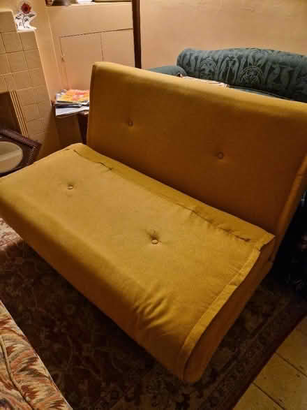 Photo of free yellow Made sofa bed (California IP4) #1