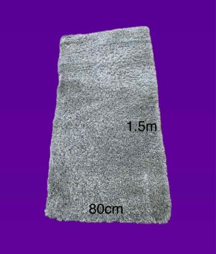 Photo of free Thick shaggy Grey Rug (Jennett's Park RG12) #1