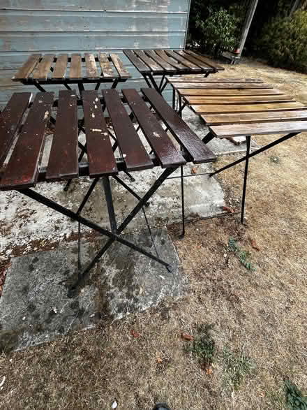 Photo of free Various garden tables (Beckenham BR3) #4