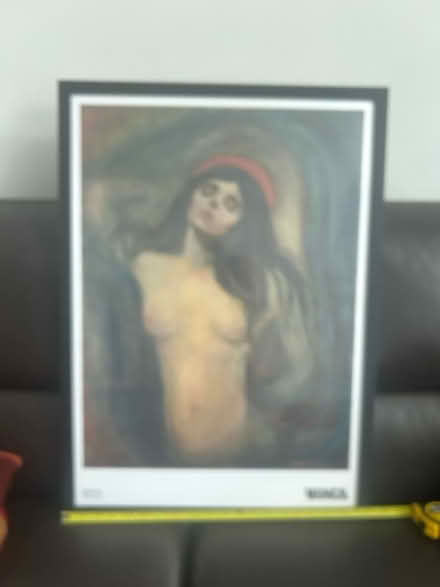 Photo of free Munch Framed Poster - Madonna (W13) #1