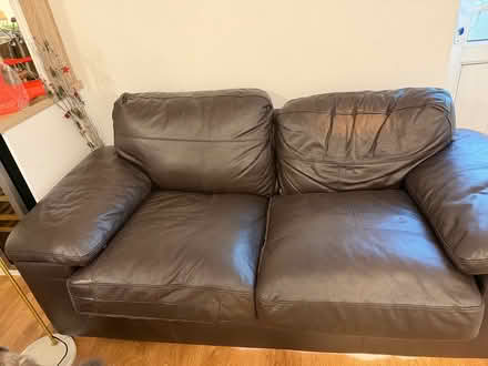 Photo of free Leather sofa (Chelmsford CM1) #1