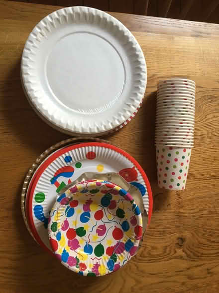 Photo of free Assorted party tableware (Townsend AL3) #3