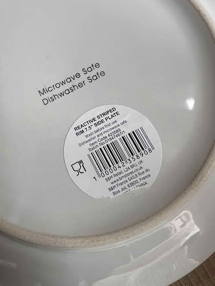 Photo of free 7 small side plates (Bromsgrove B61) #3