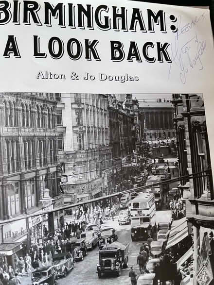 Photo of free Signed copy of B’ham history book (Solihull b92) #1