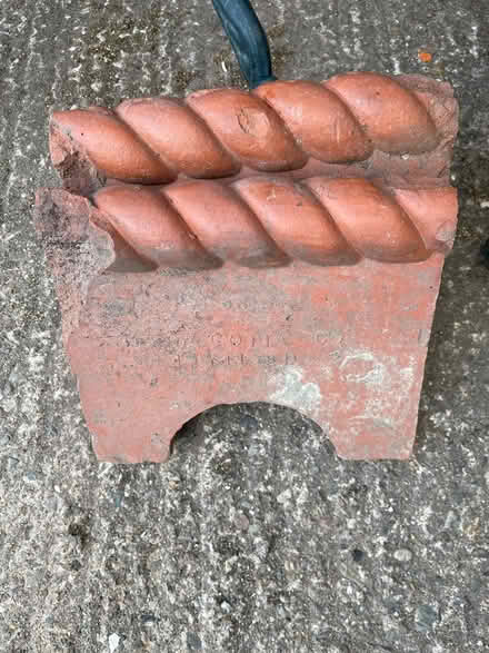Photo of free 11 clay ridge tiles (Little Sutton CH66) #1
