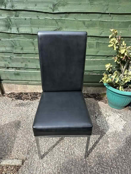 Photo of free Leather chair (Urmston M41) #1