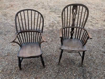 Photo of free Wooden Chairs (Kiln Green RG10) #1