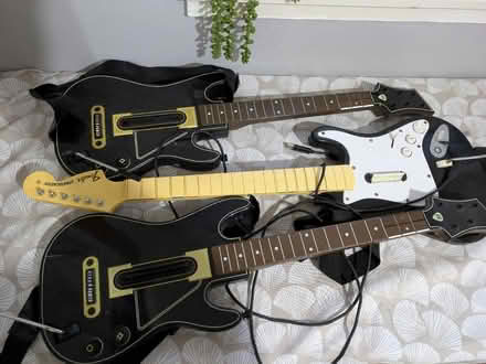 Photo of free Video game guitars (EH5, Granton, Edinburgh) #1