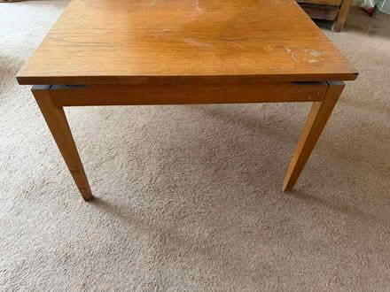 Photo of free Square coffee table (Dagenham RM9) #2