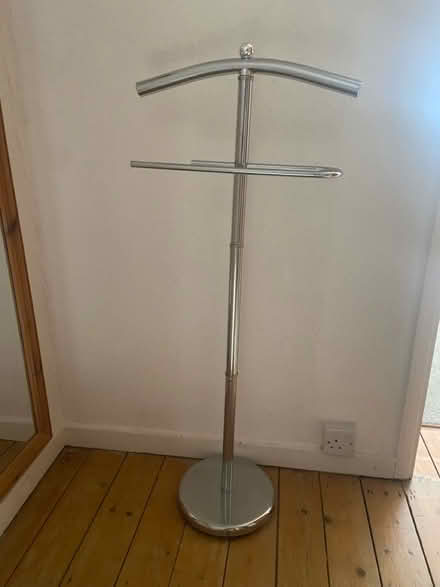 Photo of free Valet stand / metal suit hanger (Hollands Avenue) #1