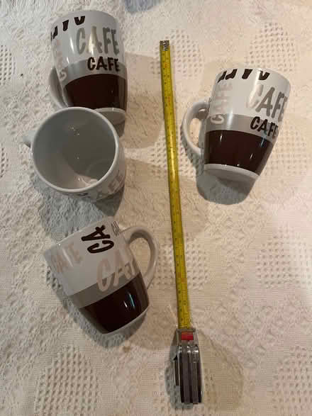 Photo of free Coffee Mugs set of four (Chapel Hill South) #1