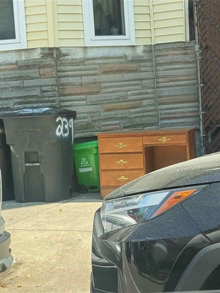 Photo of free Wood Desk No longer need (East Boston Mass) #1