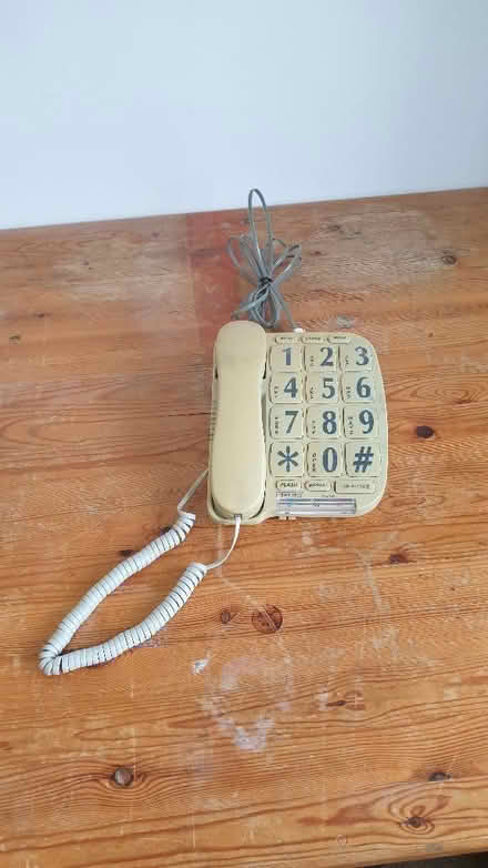 Photo of free Large button land line. (Wallsend NE28) #1