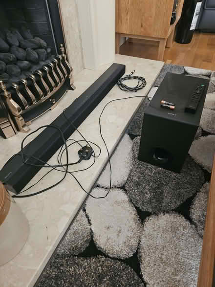 Photo of free SONY soundbar and bass speaker (Higham North area NN10) #1