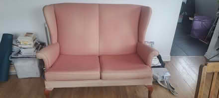 Photo of free Pink 2 seater sofa (Bowes Park N13) #4