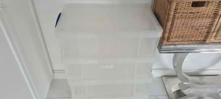 Photo of free 4 Rigid Storage Containers (Steed's Lane TN25) #2