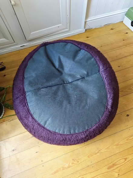 Photo of free Large fur fabric beanbag (Bowness-on-Solway CA7) #3