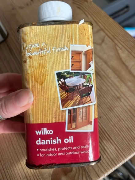 Photo of free Danish Wood oil (Mitcham CR4) #1