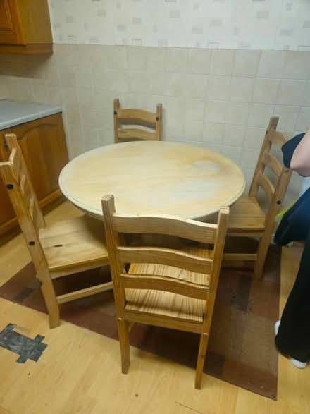 Photo of free Table and chairs (Telford TF3) #1