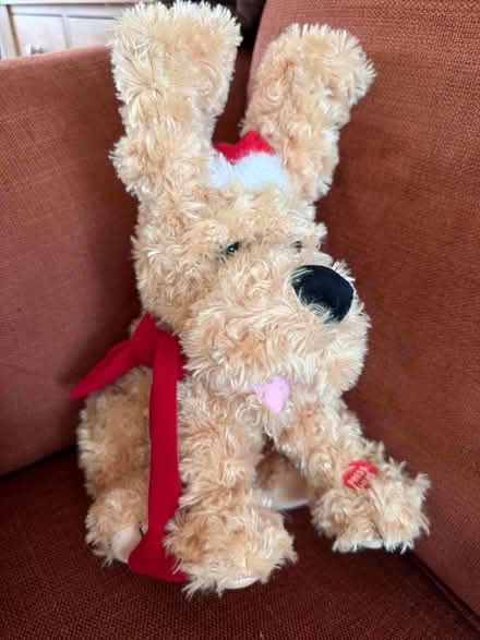 Photo of free Singing Xmas mechanical dog (Welling DA16) #1