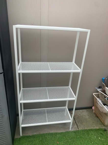 Photo of free metal shelving (LU5) #1