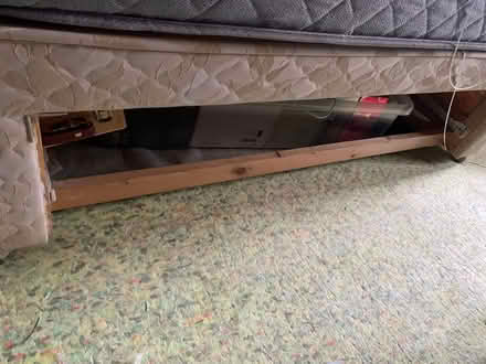 Photo of free Double bed Sealy divan base only 2 parts (Arleston DE24) #4